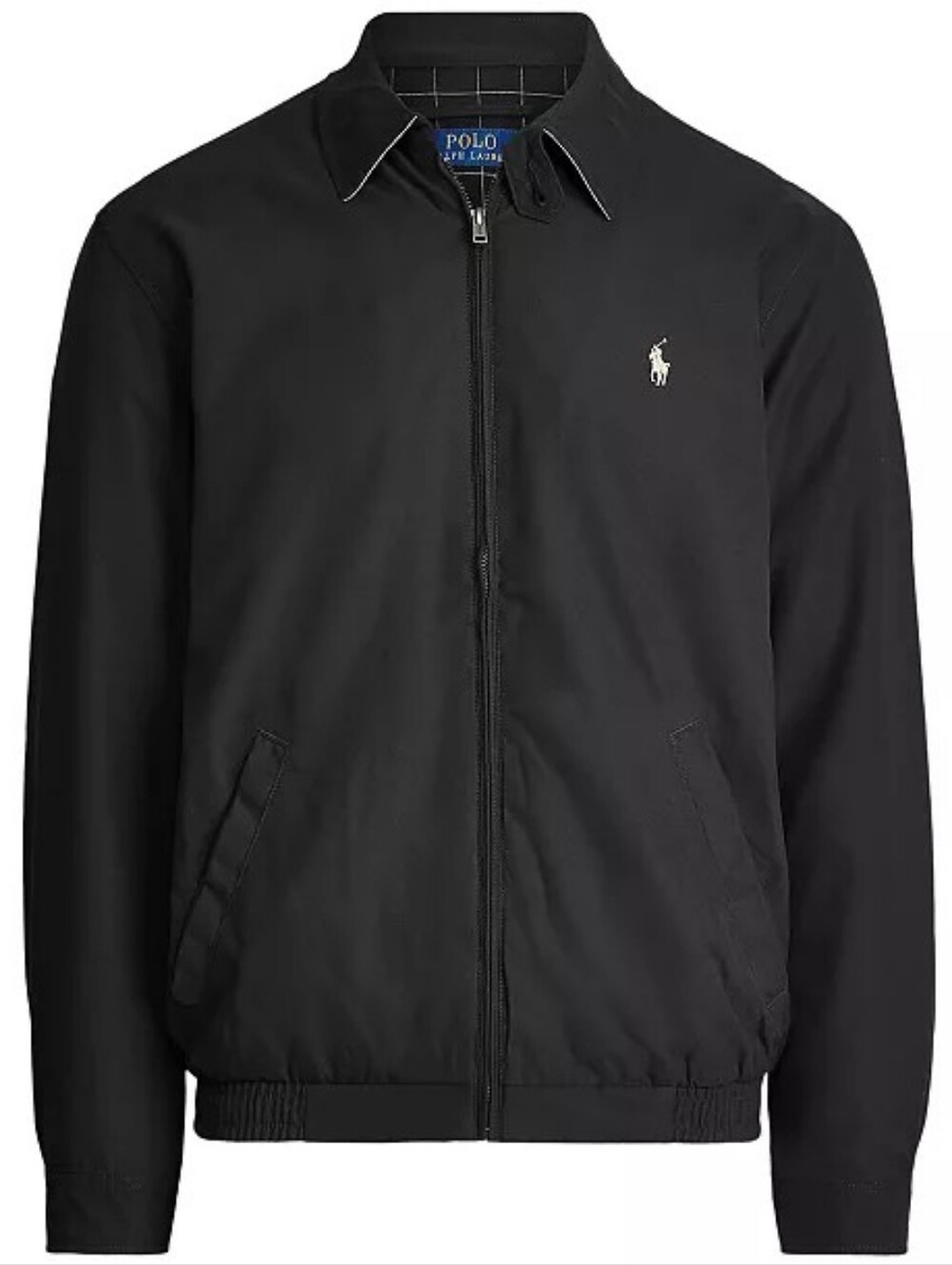 Polo Ralph Lauren Black Bi-Swing Windbreaker Jacket